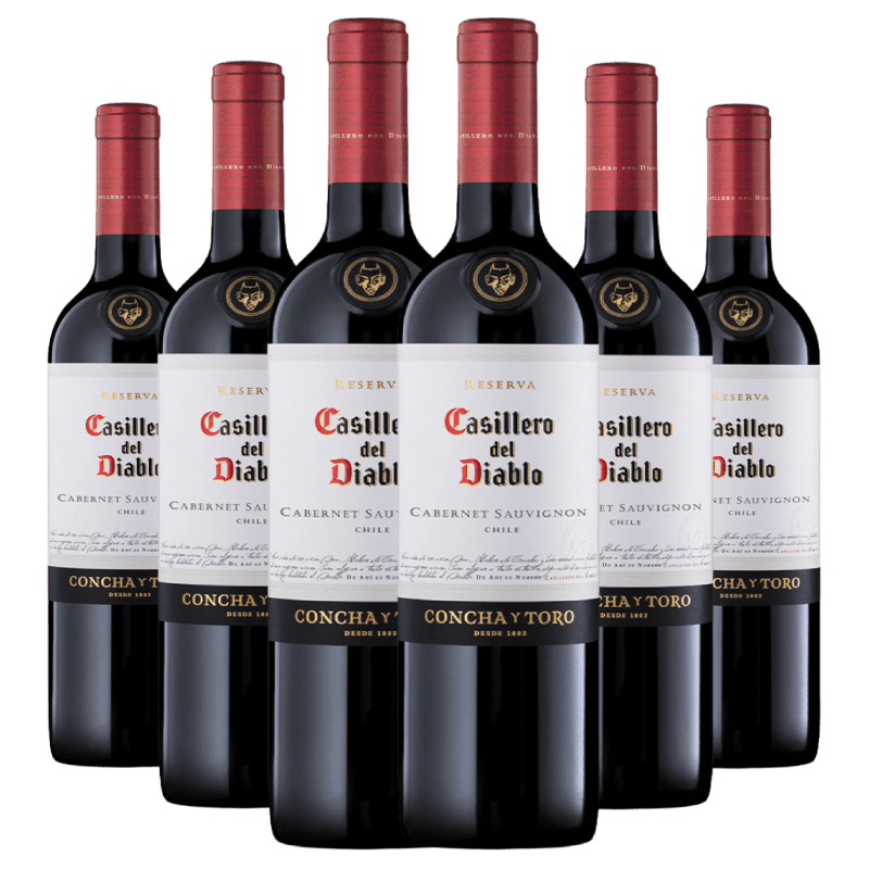 PAGUE 4 LEVE 6 – Garrafas | Concha Y Toro Casillero Del Diablo Cabernet Sauvignon + BRINDE